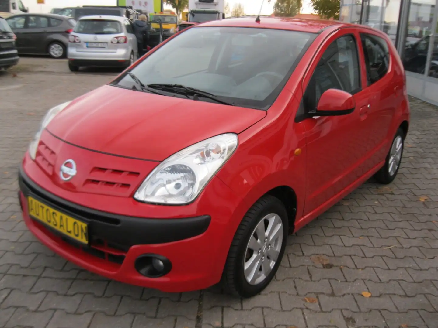 Nissan Pixo 1.0 More *5-türig+Klima+Alu* Rot - 1