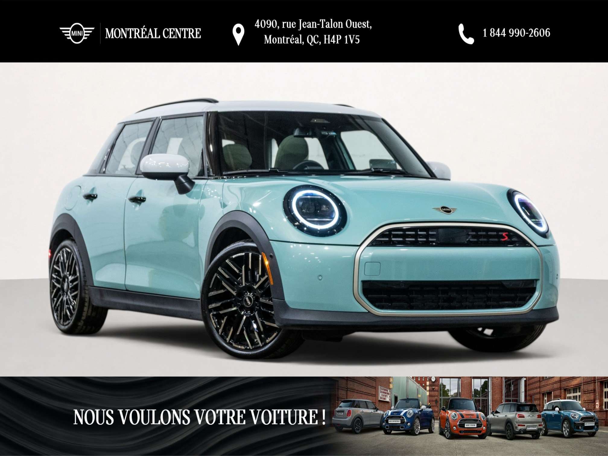 2026 MINI 5 Door Cooper S | Ligne Premier | Groupe Confort | Accès confort |