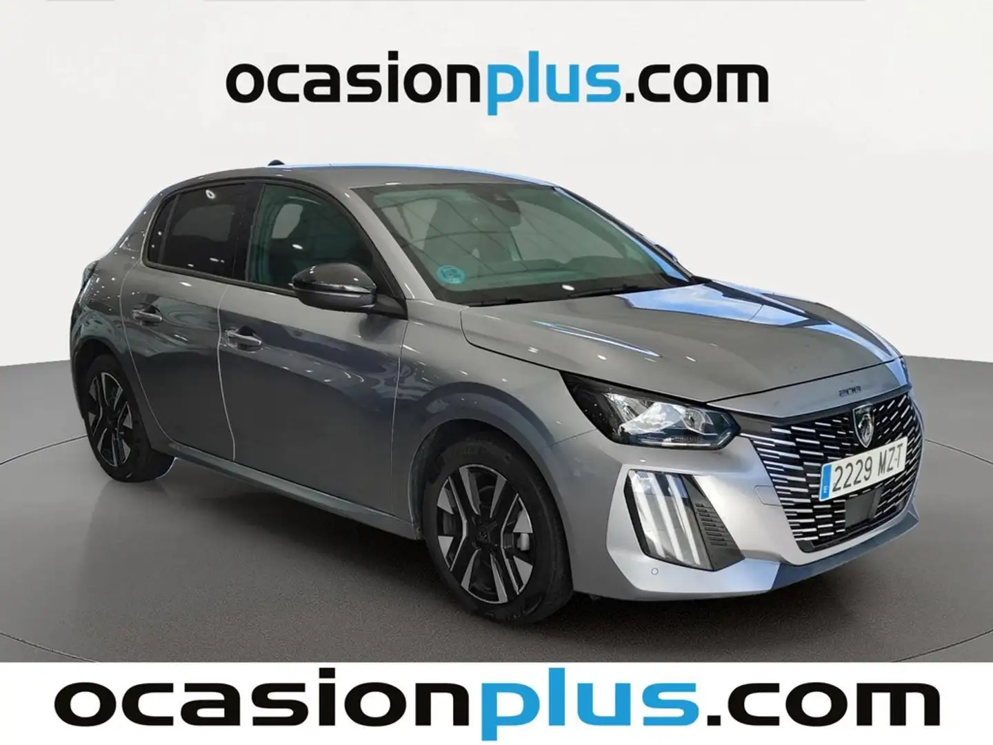 Peugeot 208 1.2 Puretech S&S Allure 100 Gris - 2