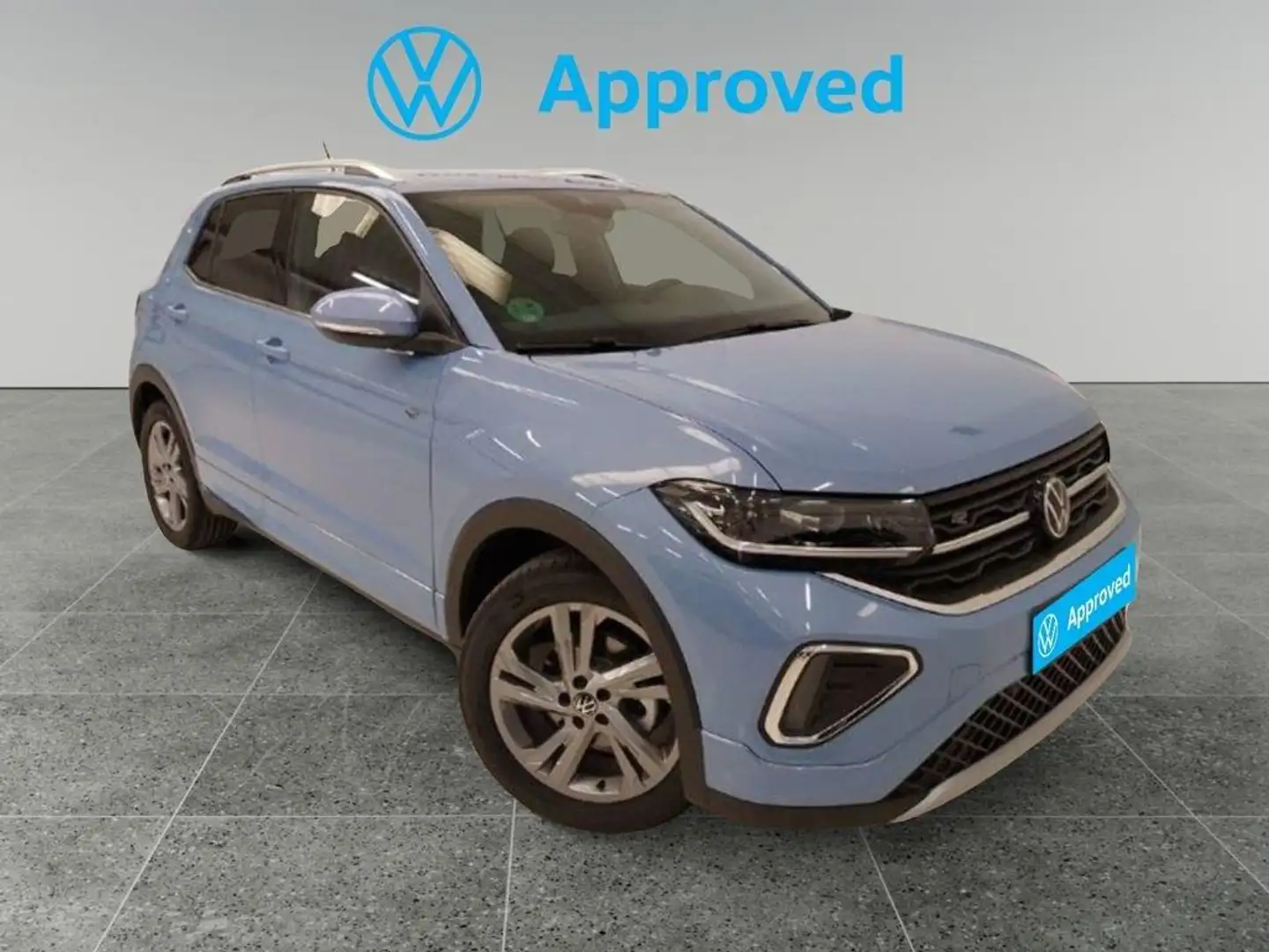 Volkswagen T-Cross 1.0 TSI R-Line Aut. 85kW Blauw - 1