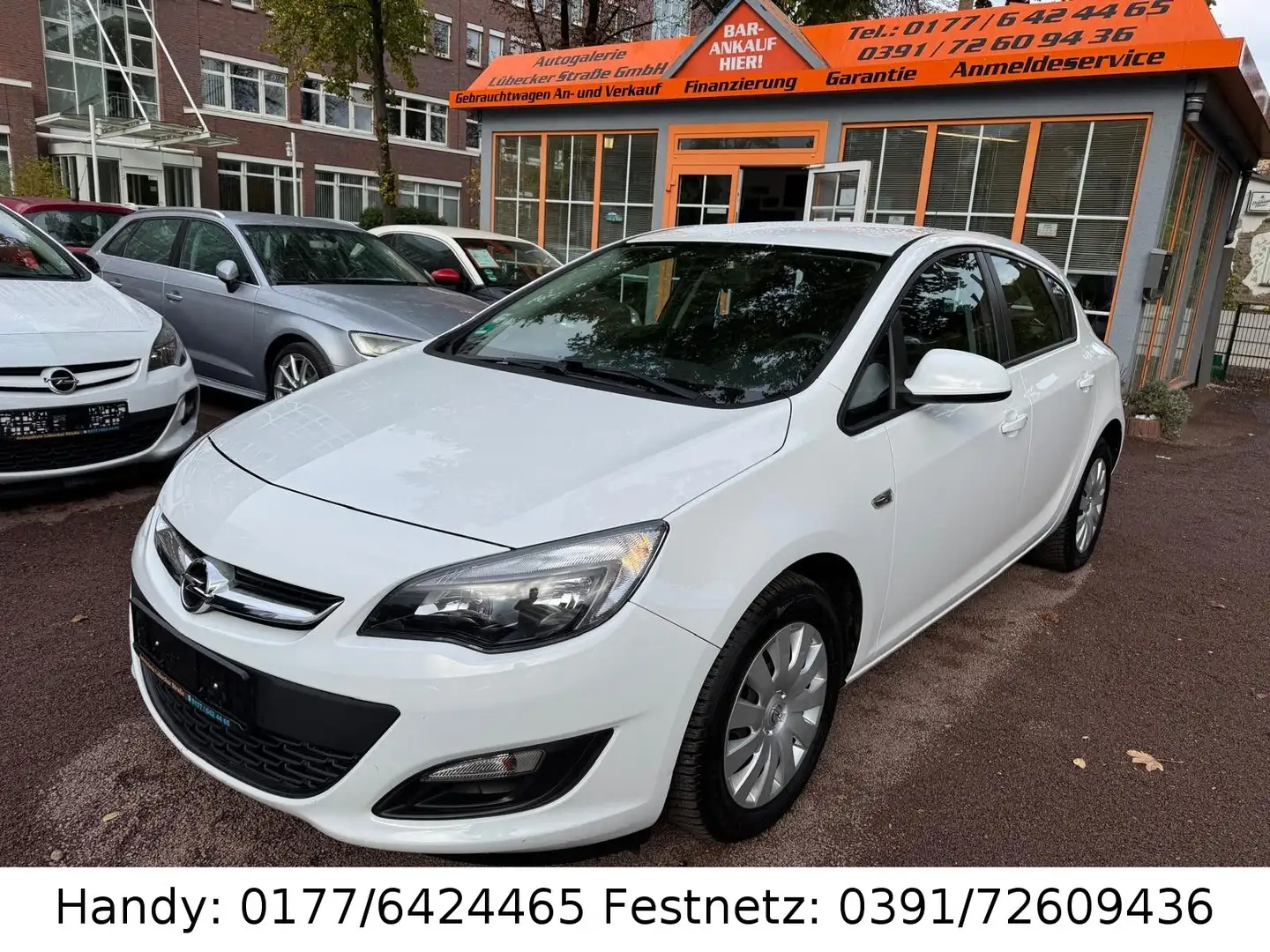 Opel Astra 1.6 KLIMA/el.FH/ZV mit FB/ALLWETTER Wit - 1