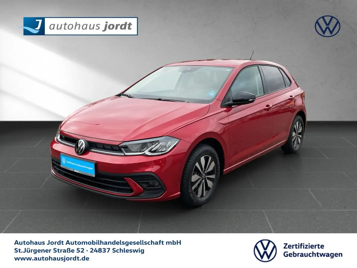 Volkswagen Polo 1.0 TSI OPF GOAL 5-Gang App ACC FLA GJR LED Rot - 1