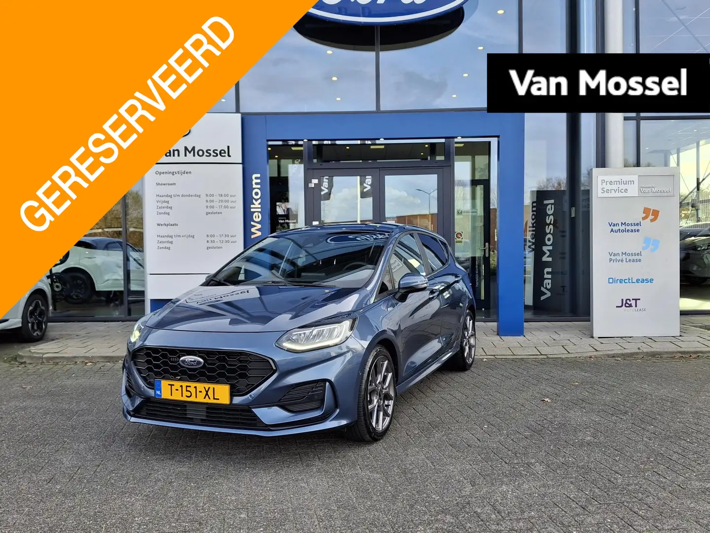 Ford Fiesta 1.0 EcoBoost Hybrid ST-Line X | Winterpack | Camer Bleu - 1