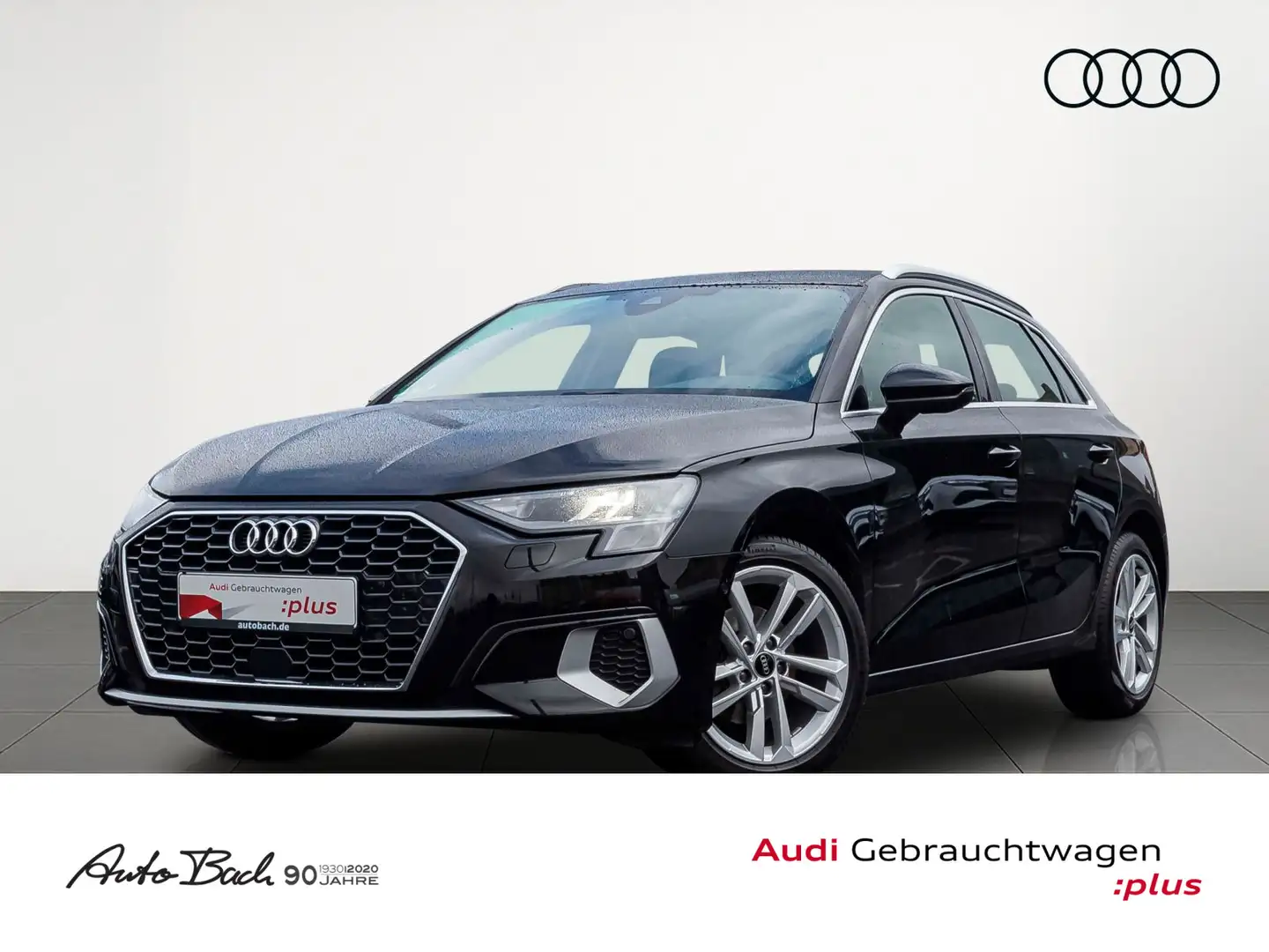 Audi A3 Advanced 30TFSI LED GRA EPH DAB Noir - 1
