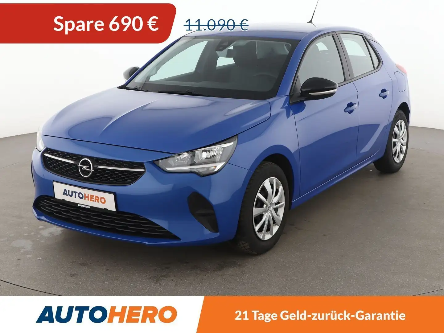 Opel Corsa 1.2 Edition*TEMPO*PDC*SPUR*LIM*KLIMA* Blauw - 1
