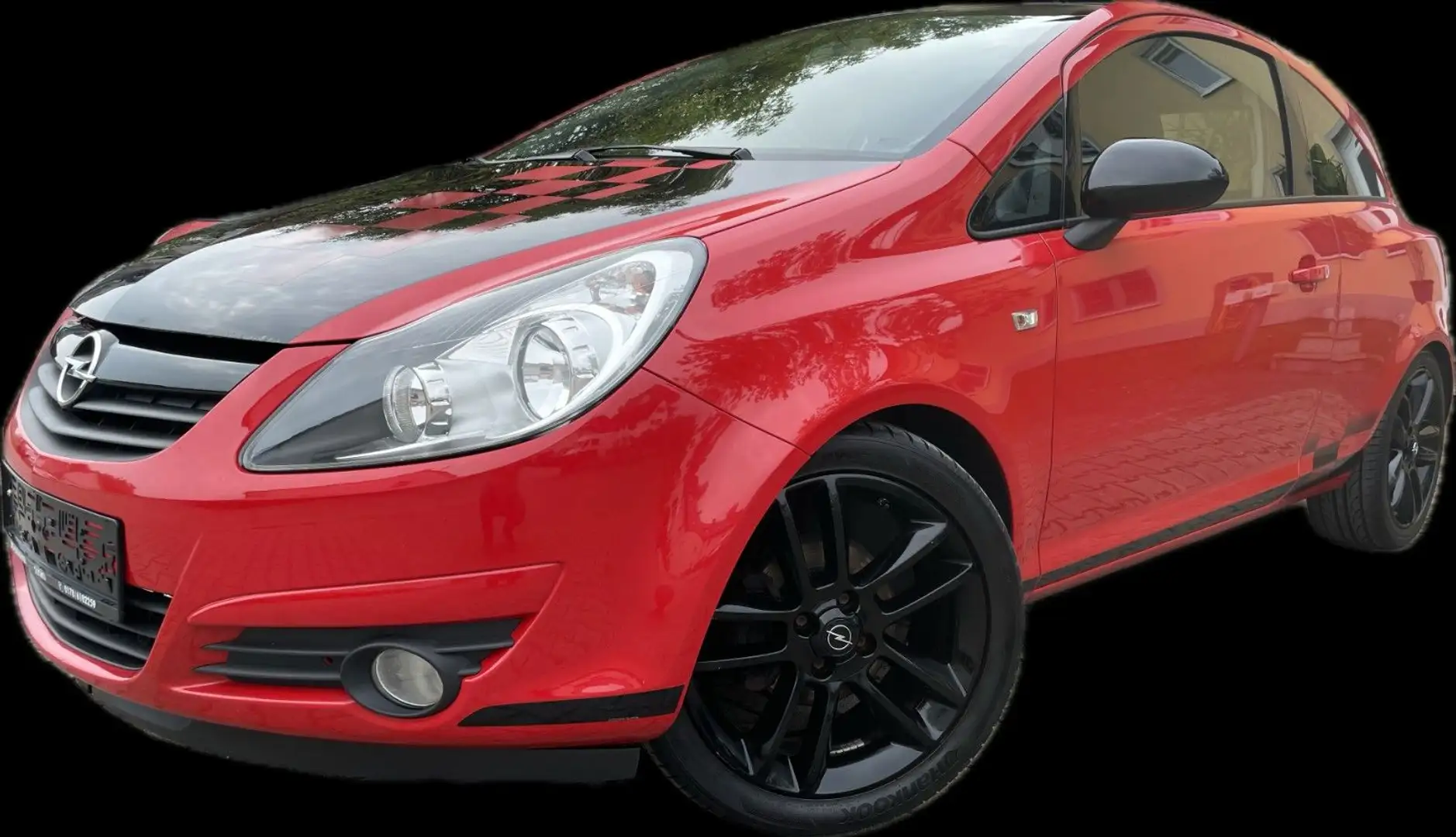 Opel Corsa D 1.4 Color Race*2.HAND*KLIMA*8FACH* Schwarz - 1