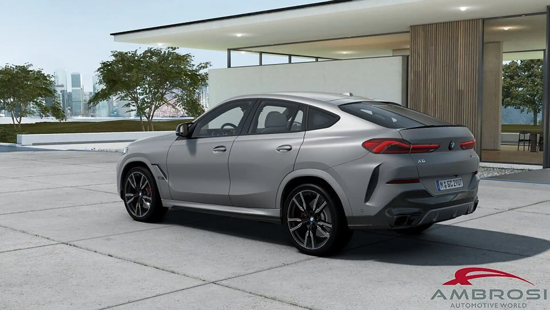 BMW X6 M 60i xDrive Gris - 2