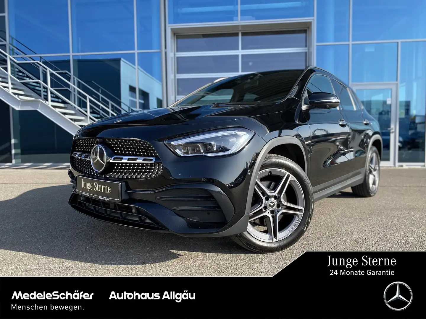 Mercedes-Benz GLA 250 GLA 250 e AMG Night Distr AHK MLed 360° Memo HUD Noir - 1