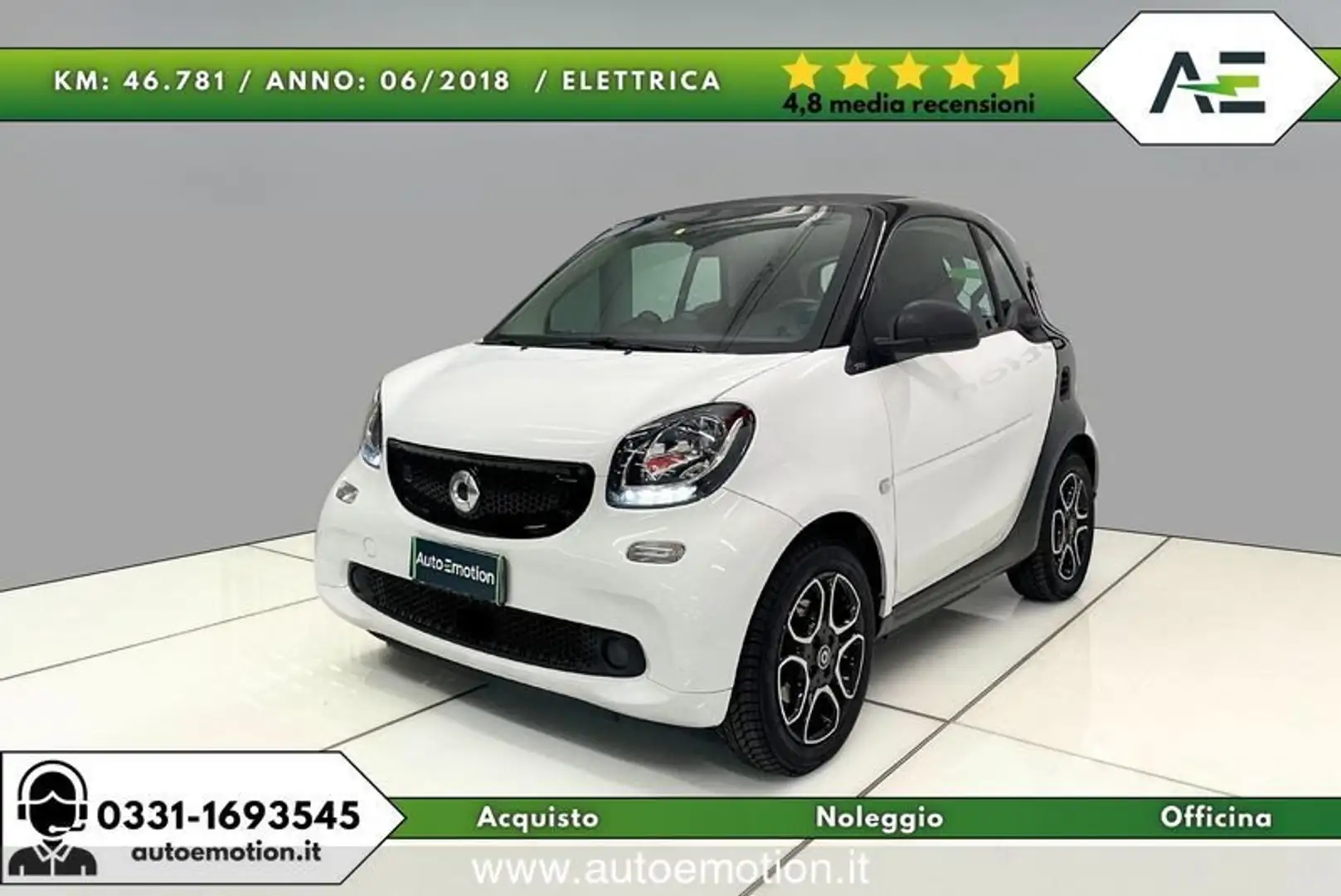 smart forTwo electric drive Youngster Wit - 1