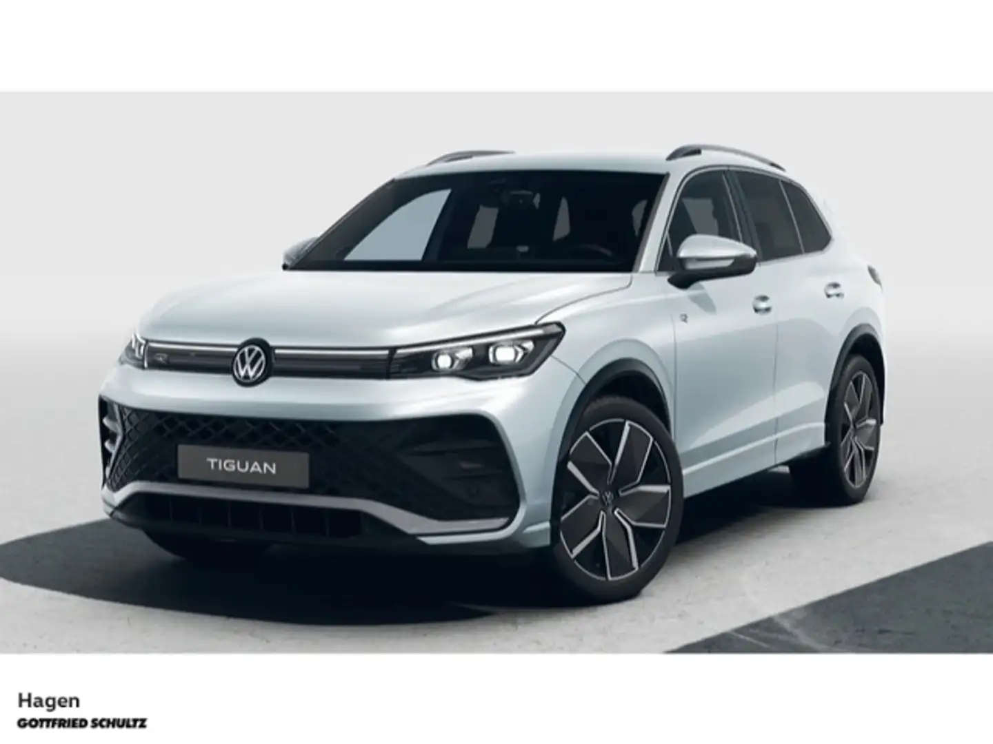 Volkswagen Tiguan R-Line 2.0 TDI DSG AHK+MATRIX+Winterpaket Silber - 1