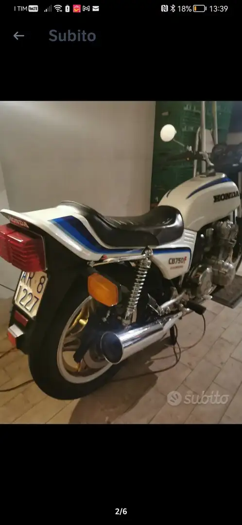 Honda CB 750 classic Azul - 2