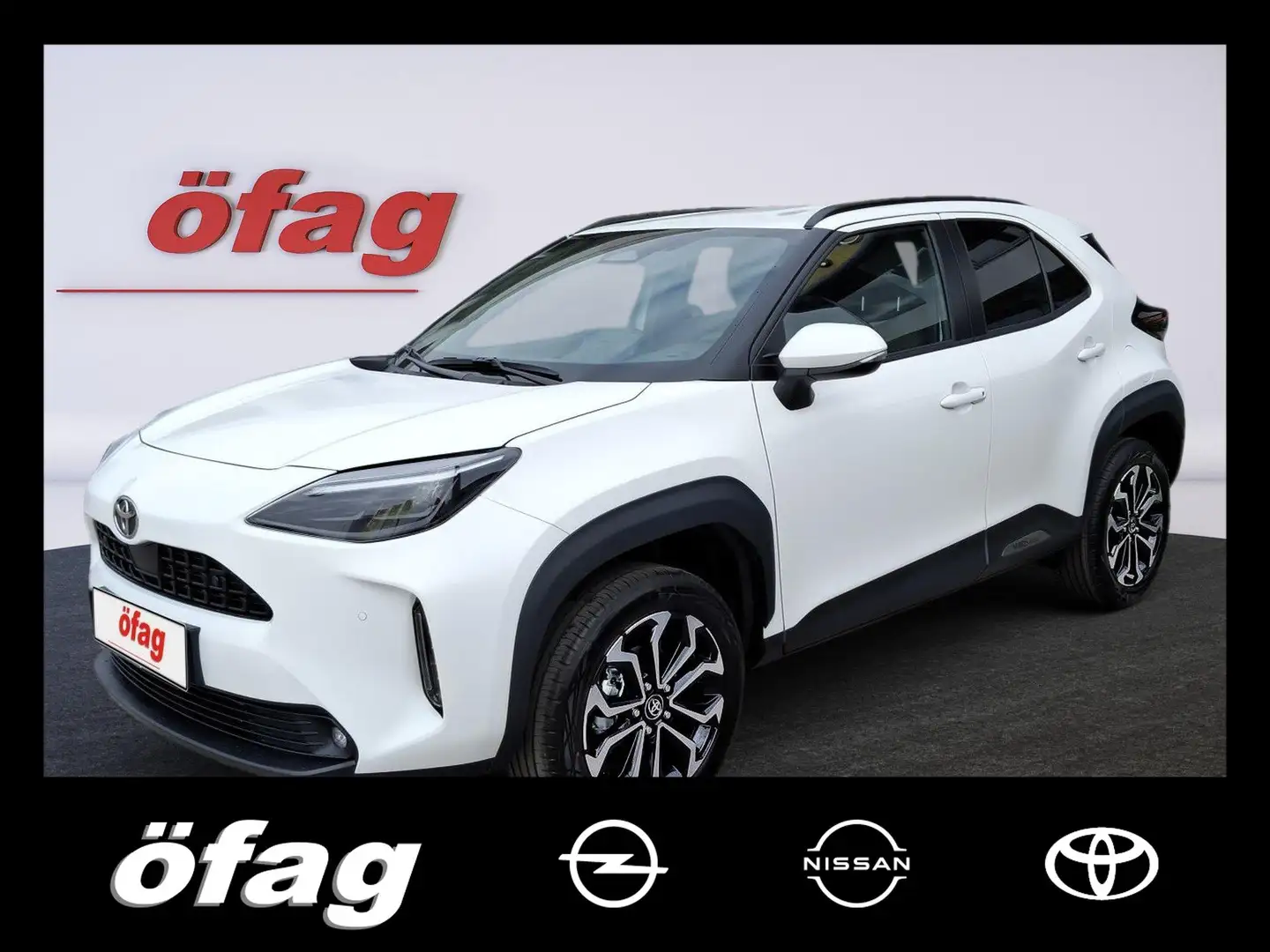 Toyota Yaris Cross 1.5 VVT-i Hybrid Active Drive Aut. Weiß - 1