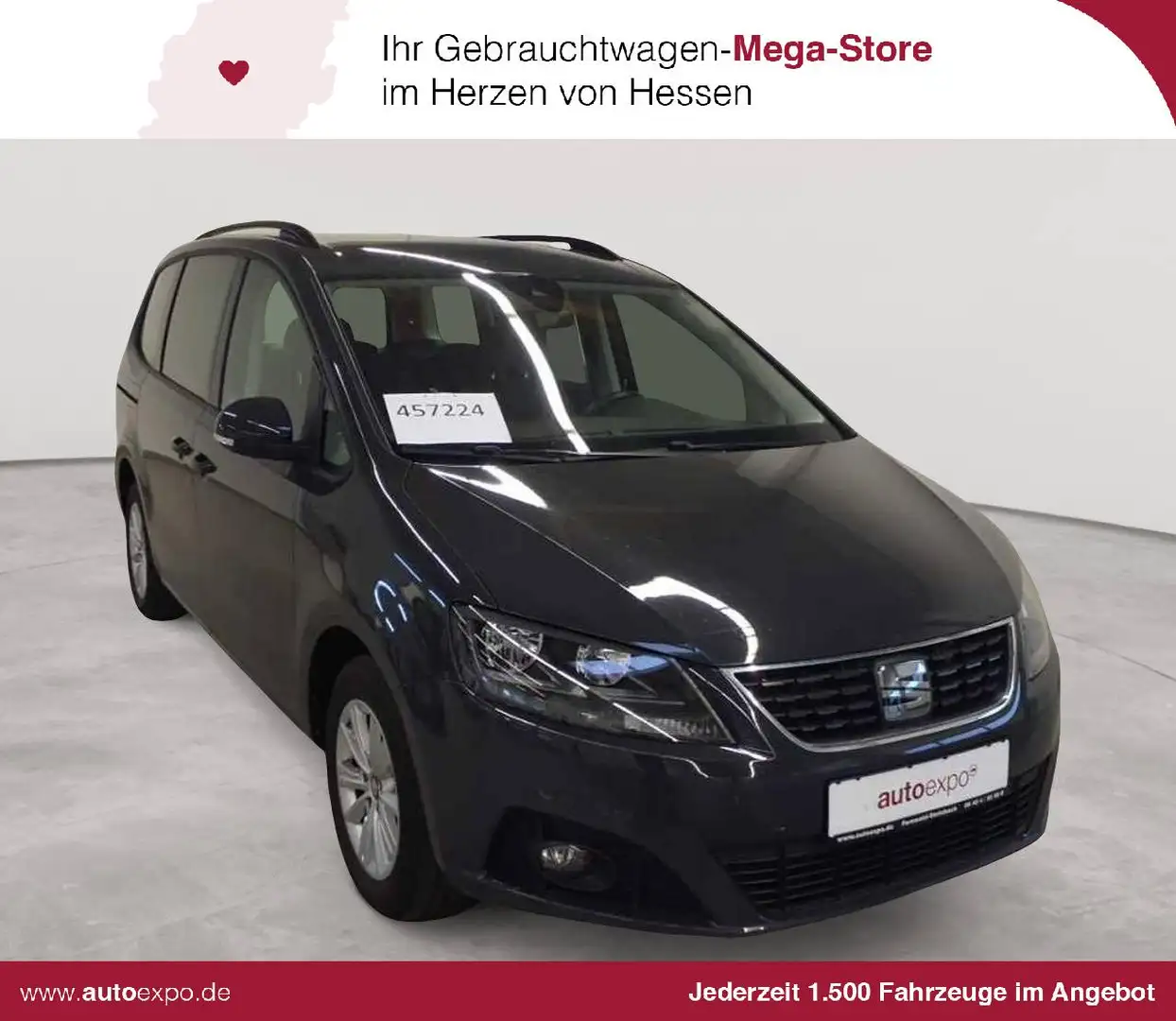 SEAT Alhambra Alhambra 2.0 TDI Ecomotive STYLE Navi SHZ Szürke - 1