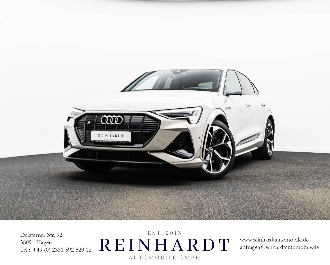 Audi e-tron SPORTBACK S DIG-MTRX/ACC/HuD/PANO/S-SITZE Beige - 1