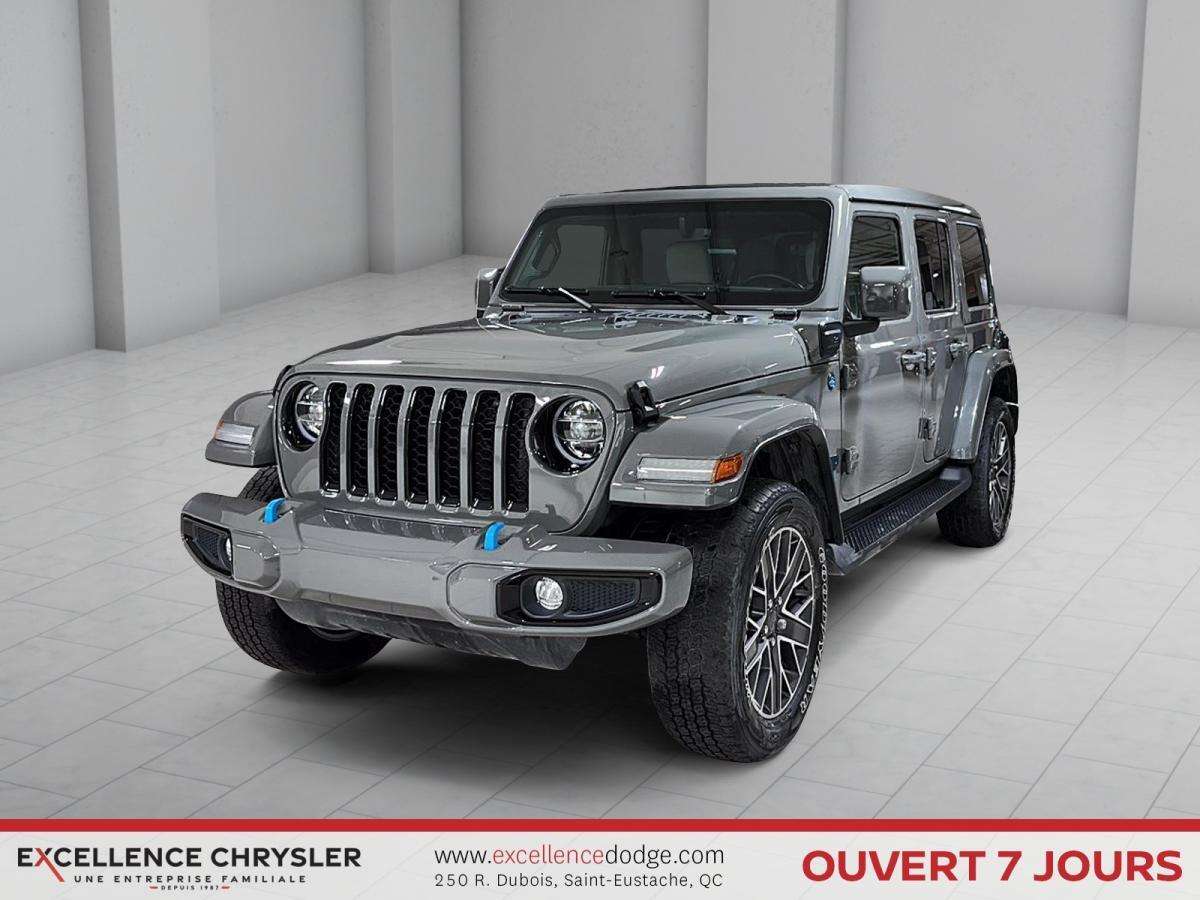 2022 Jeep Wrangler Unlimited High Altitude 4x4 , TOIT COMMANDE ELEC.