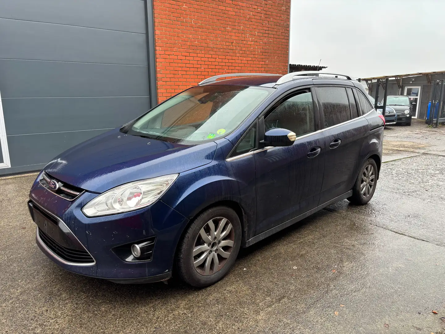 Ford Grand C-Max 1.6 TDCi no start ! démarre pas Blauw - 2