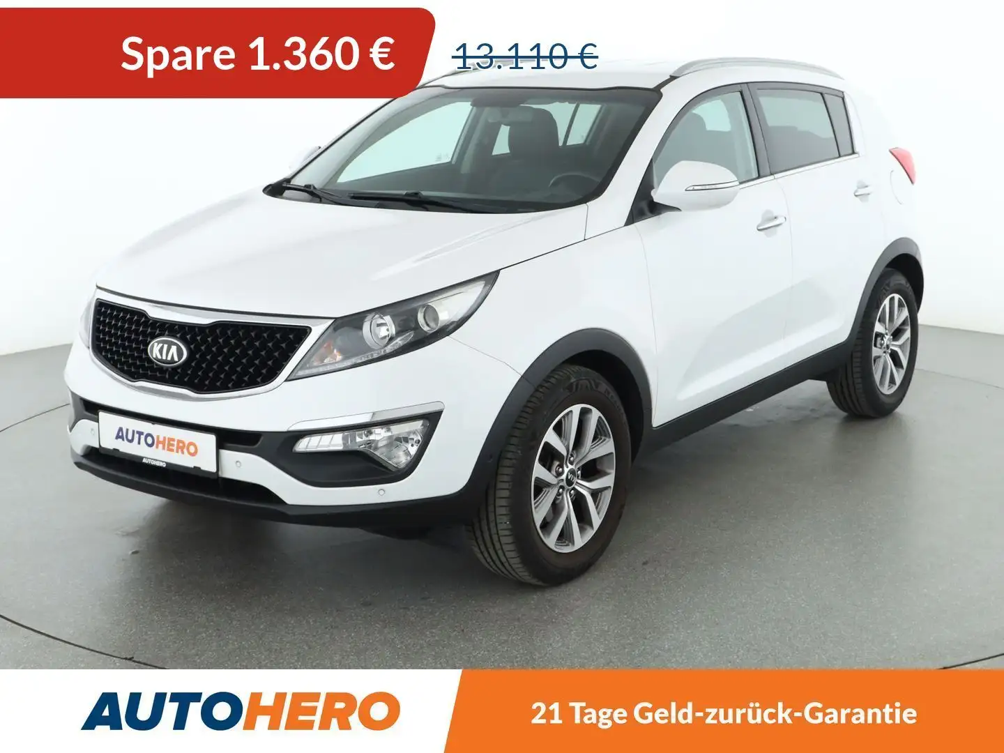 Kia Sportage 1.6 GDI Dream Team 2WD *NAVI*PDC*SHZ*TEMPO* Wit - 1