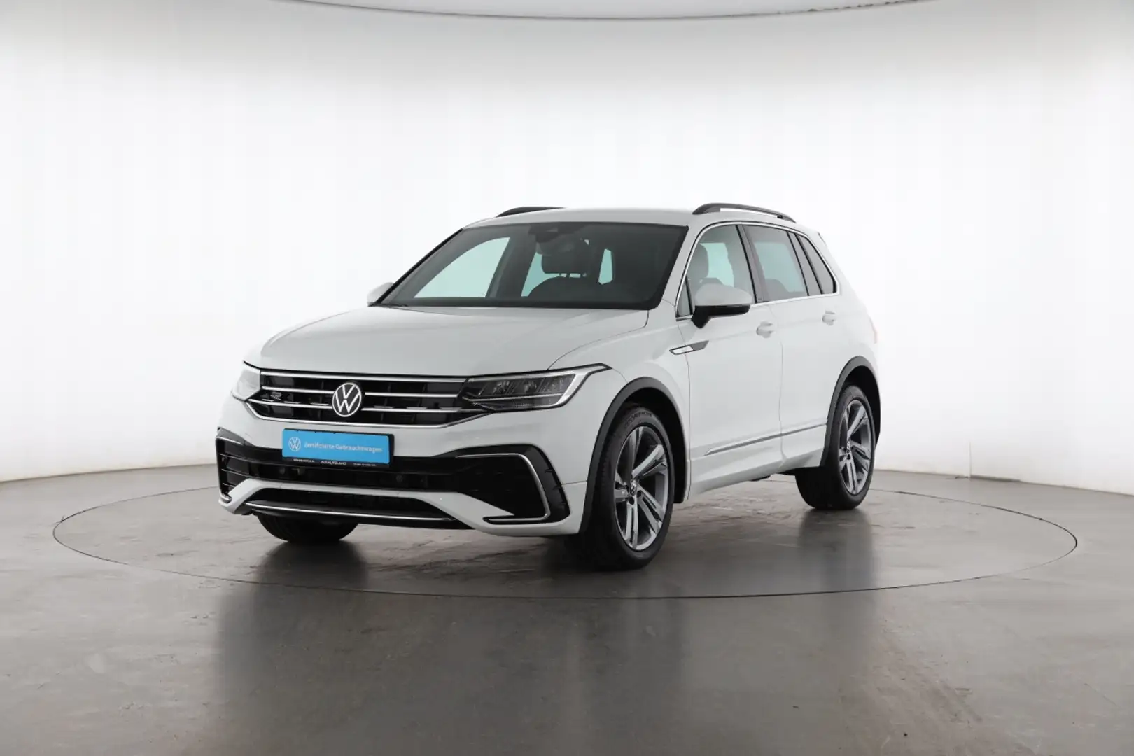 Volkswagen Tiguan 2.0 TDI R-Line | NAVI | LED | AHK | Weiß - 2