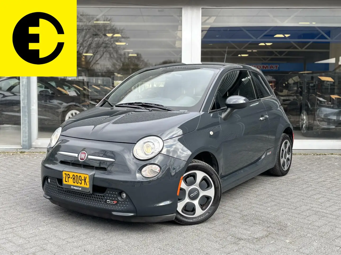 Fiat 500e 24kwh | Navi | Stoelverwarming | Radio | Airco Šedá - 1