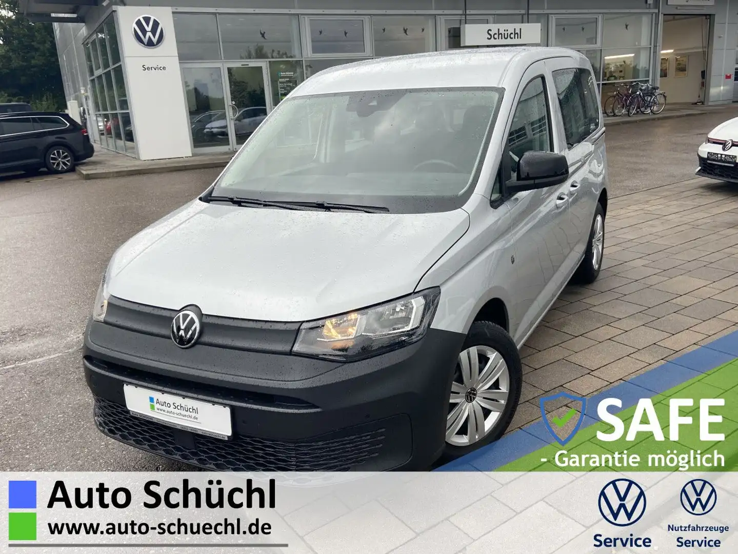 Volkswagen Caddy Kombi 2.0 TDI 5-SITZER+NAVI+SHZ+PDC+DAB+LA Silber - 1