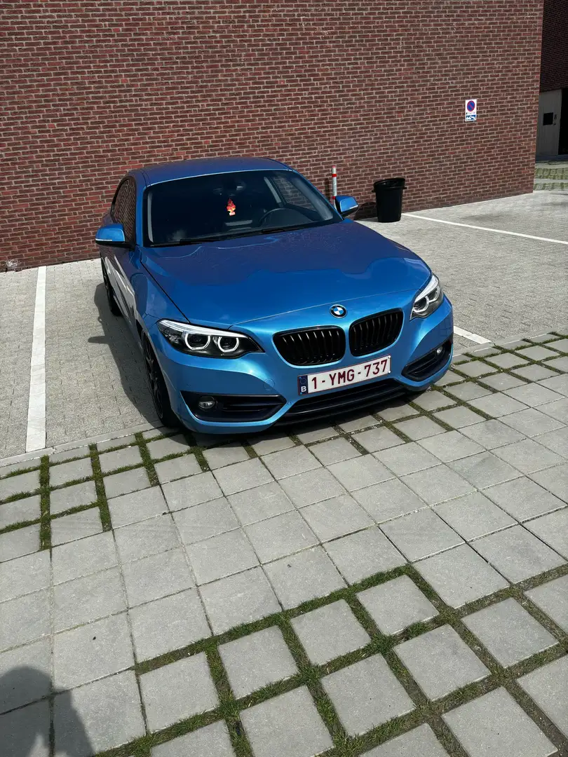 BMW 218 218i Coupe Blauw - 1