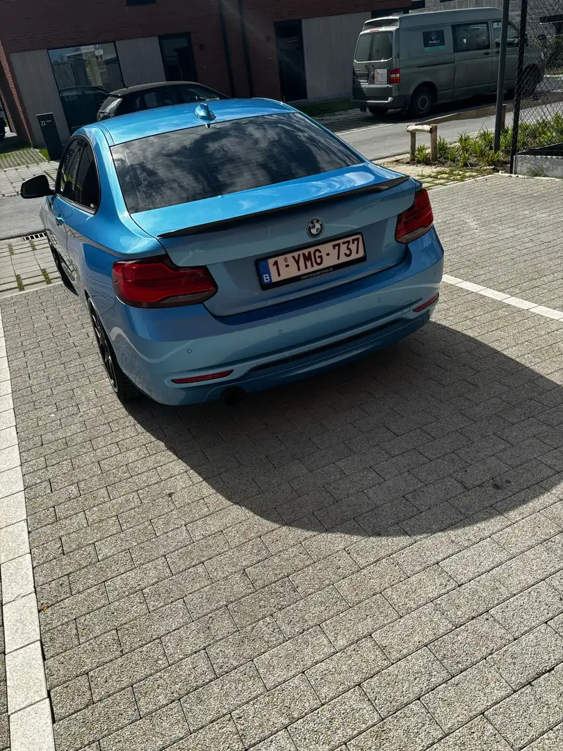 BMW 218 218i Coupe Blauw - 2