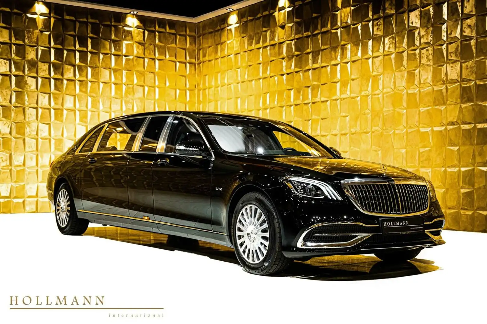 Mercedes-Benz S 650 MAYBACH PULLMAN + BURMESTER + NIGHT VIEW Negru - 1