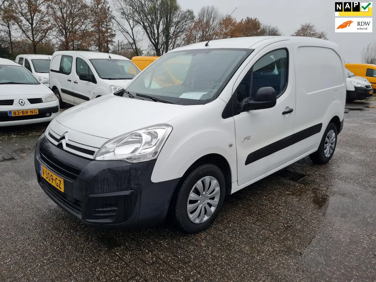 Citroen Berlingo 1.6 BlueHDI 75 Comfort airco cruise Blanco - 1