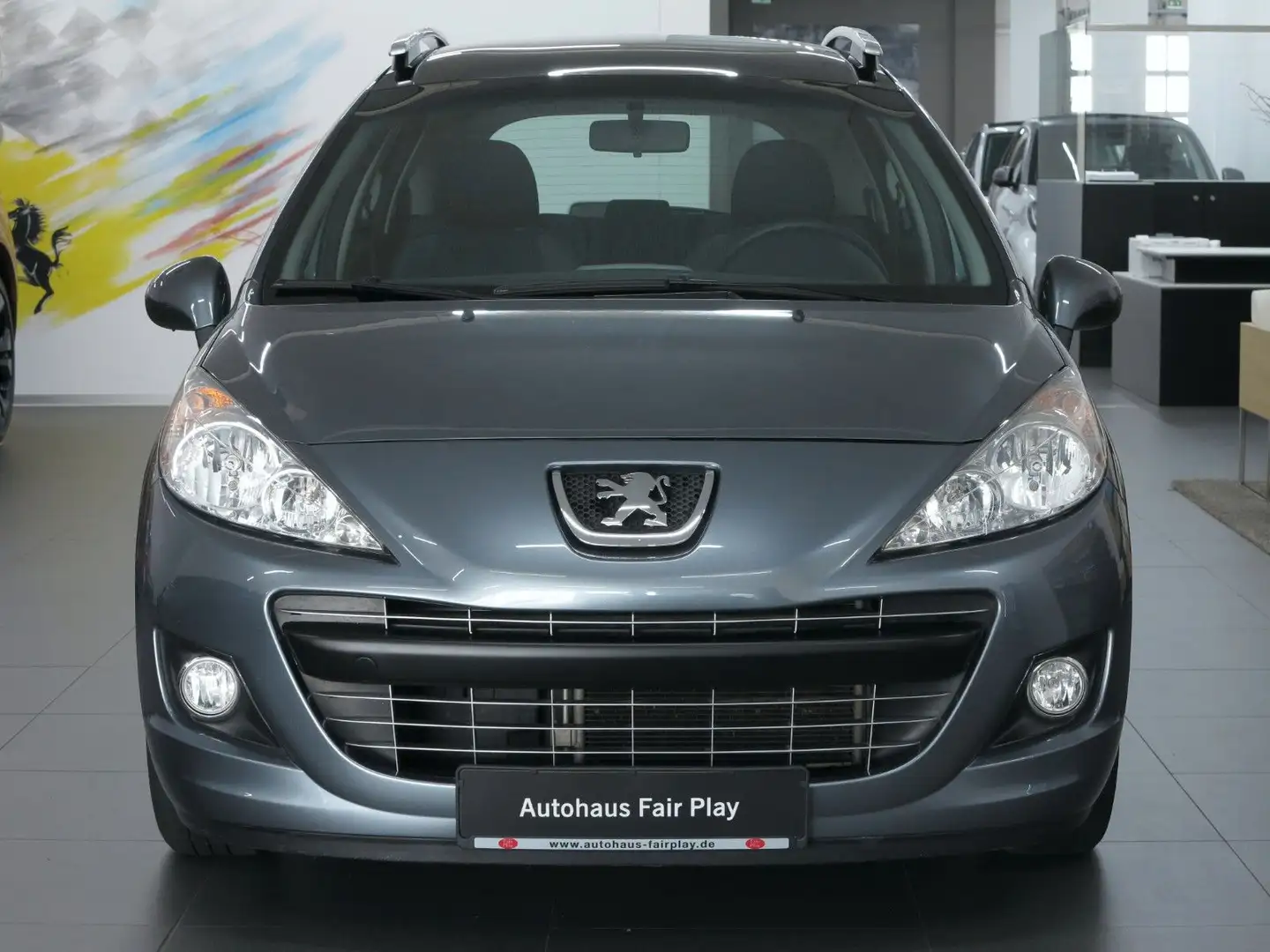 Peugeot 207 SW Tendance KLIMA/PANORAMADACH/UNFALLFREI! Gris - 2