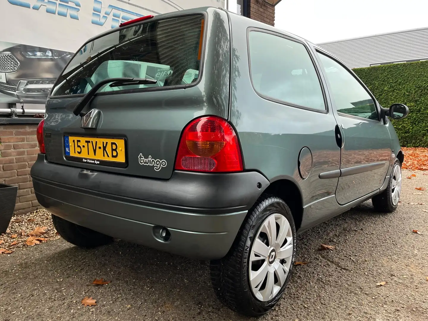 Renault Twingo 1.2-16V Emotion|Nw APK|CV|Airco|Pano| Groen - 2