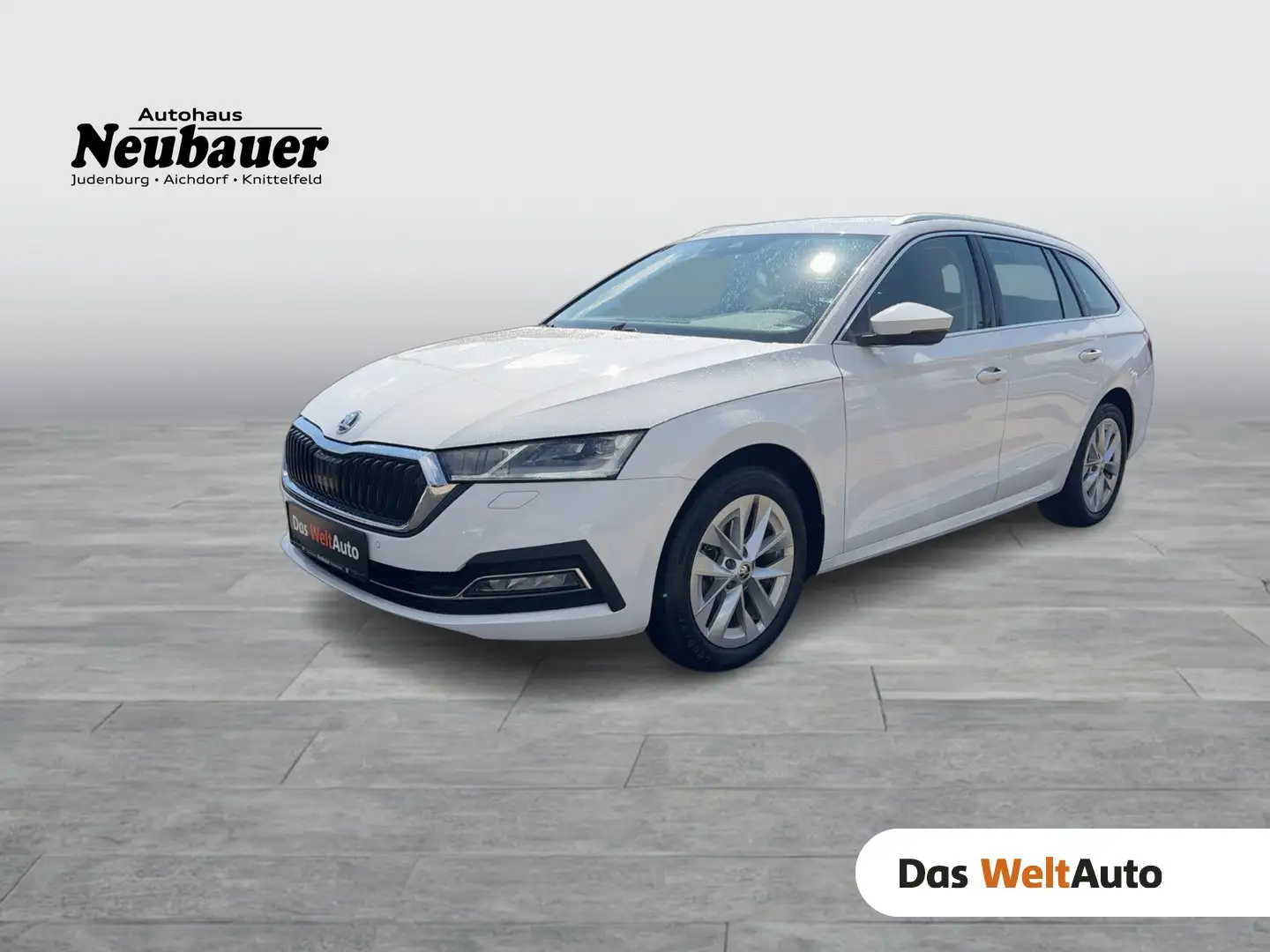 Skoda Octavia Style TDI DSG Weiß - 1