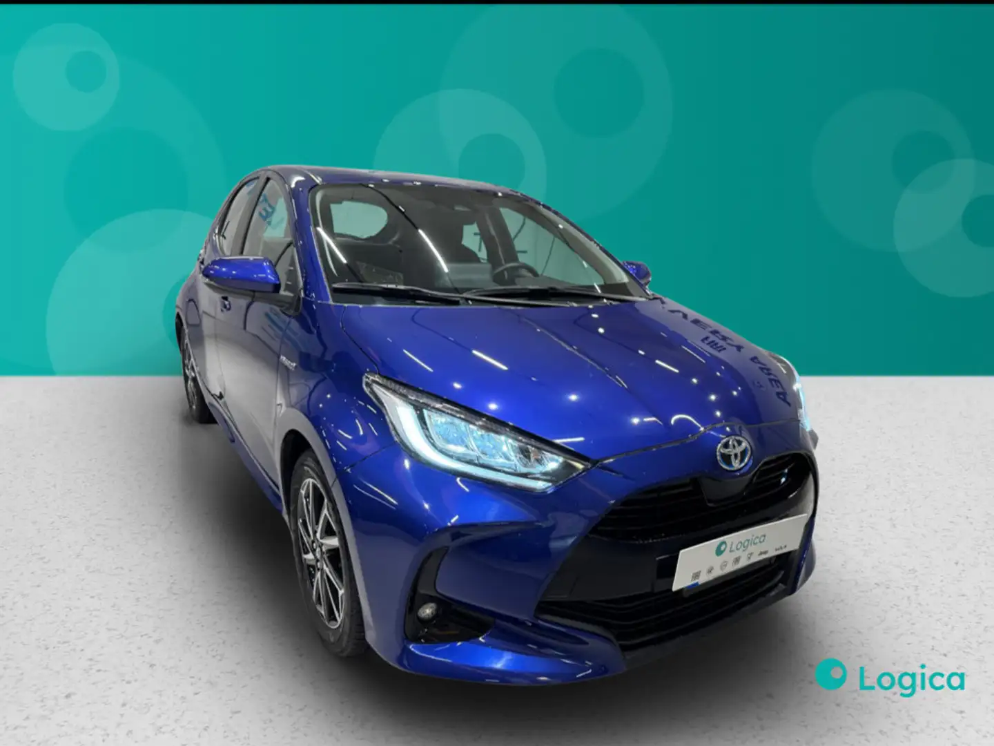 Toyota Yaris 1.5 Hybrid Trend Blauw - 1