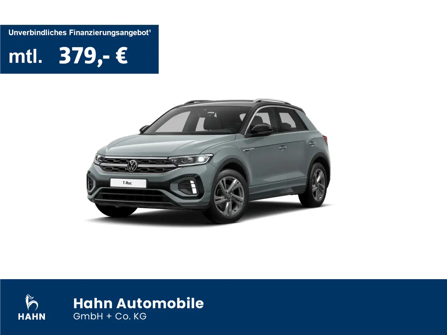 Volkswagen T-Roc 1.0TSI R-Line LED Navi Beats Parklenk SHZ Blau - 1