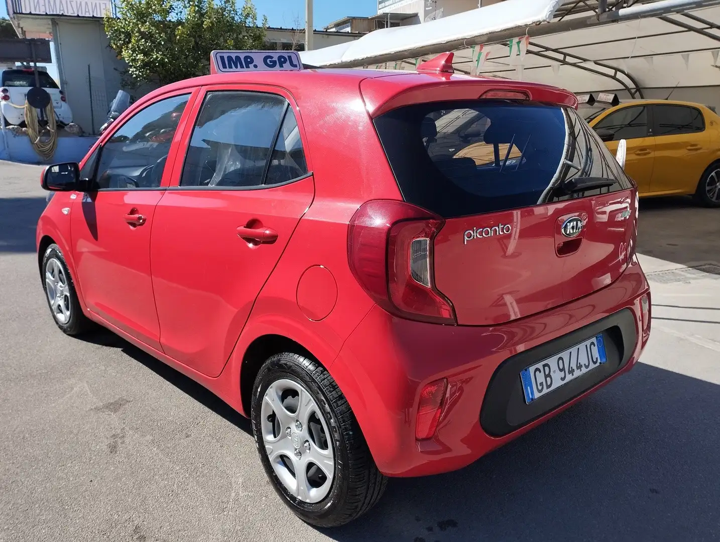 Kia Picanto Picanto 1.0 dpi X Line Gpl KM 50000 DA VETRINA Rosso - 2