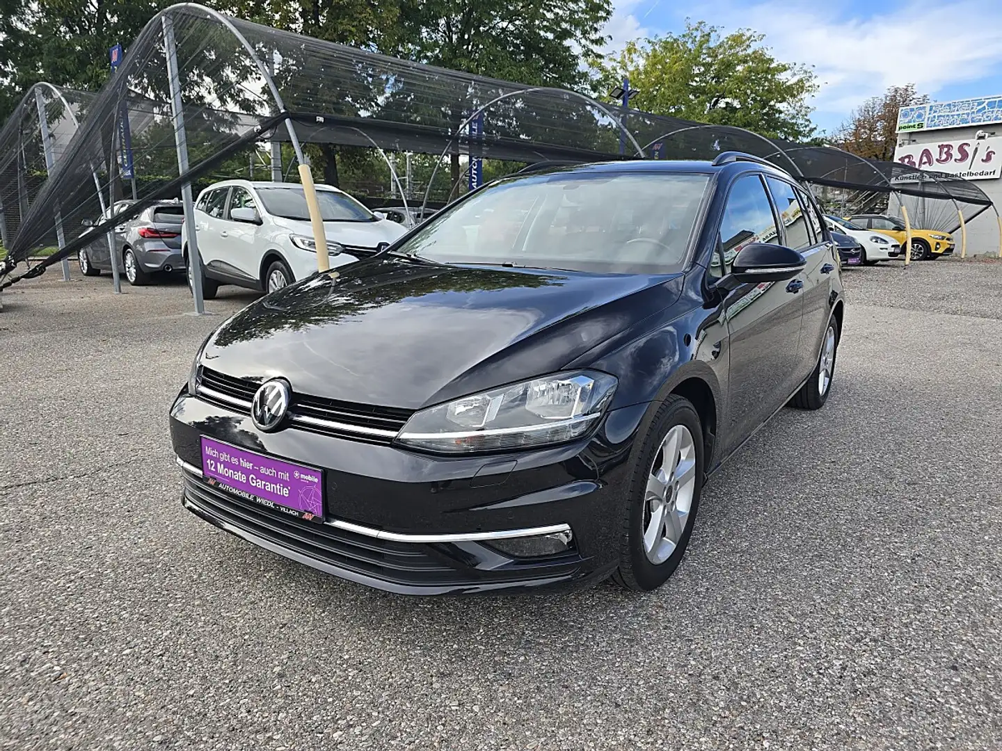 Volkswagen Golf Variant 1,6 TDI *AHK*SZH* Schwarz - 1