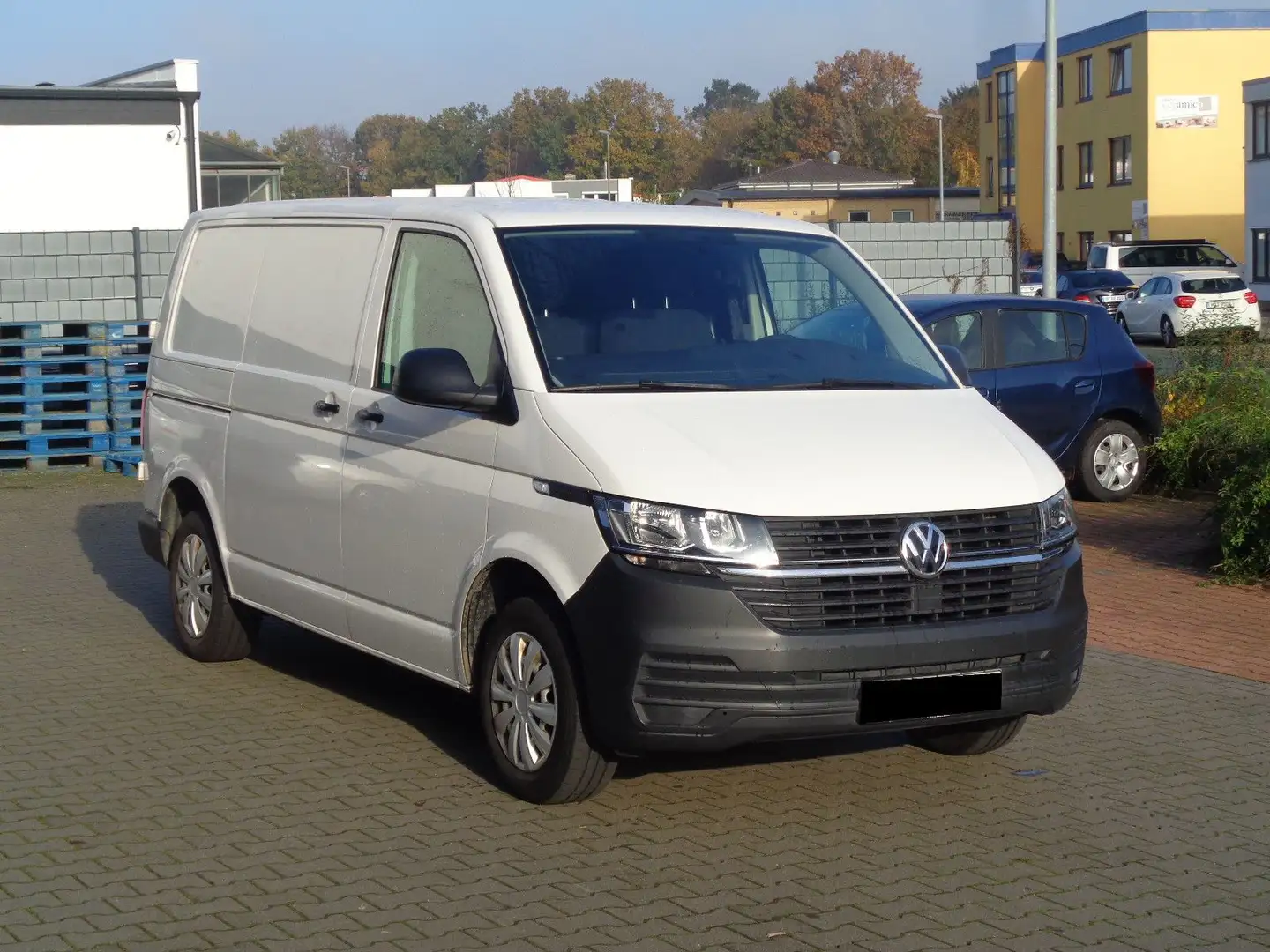 Volkswagen T6 Transporter -Kühlkasten,3 Sitze,TüV neu Blanco - 2