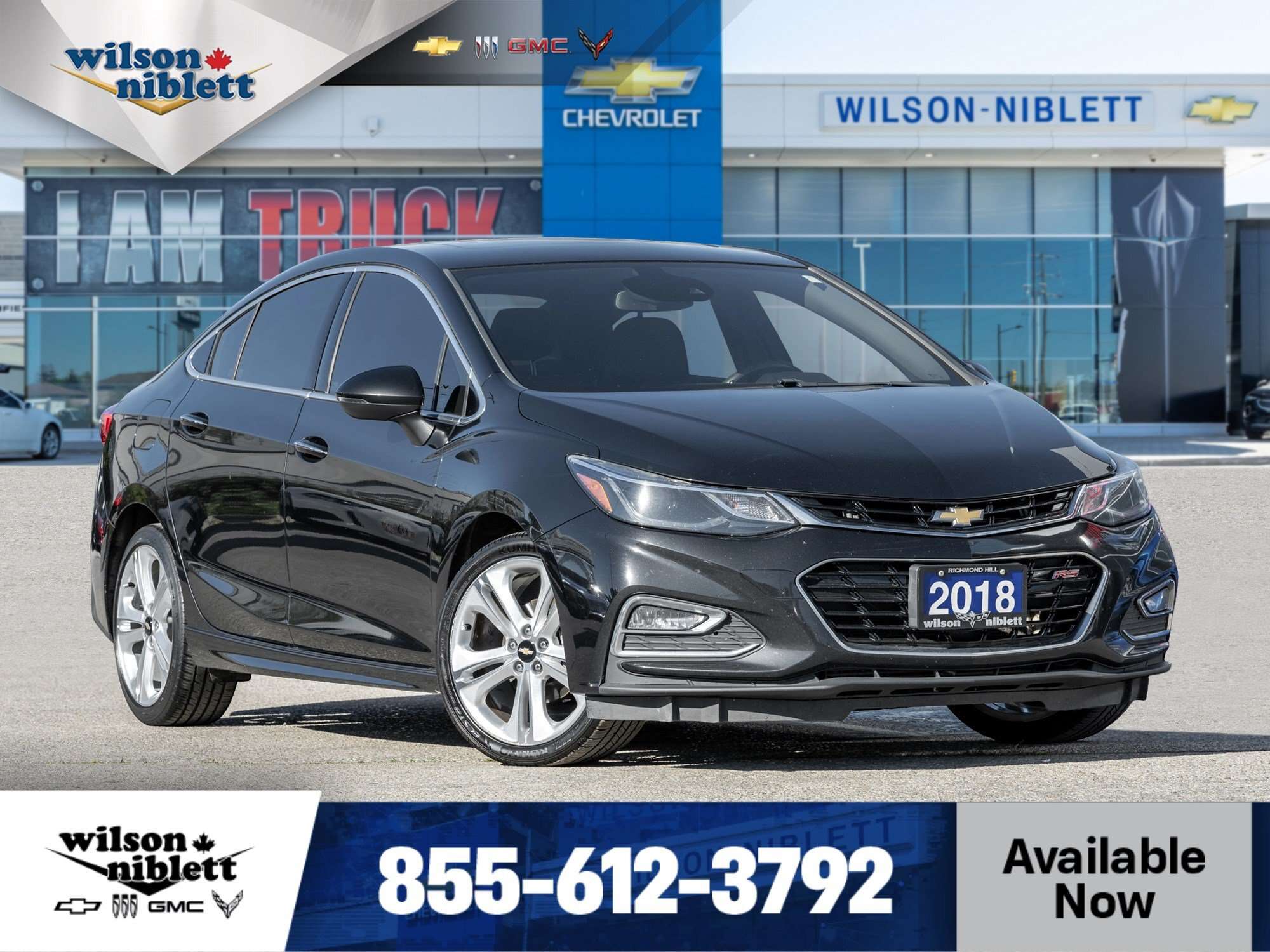 used 2018 Chevrolet Cruze car, priced at $12,895