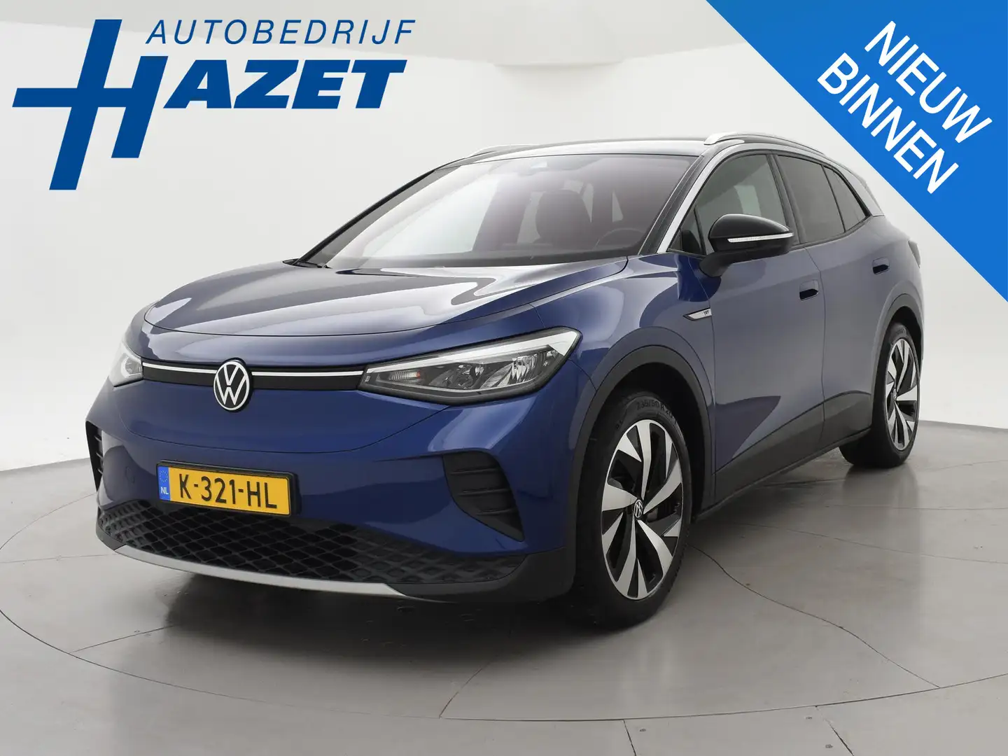 Volkswagen ID.4 FIRST 77 kWh 1st + 20 INCH LMV | TREKHAAK | CAMERA Синий - 1