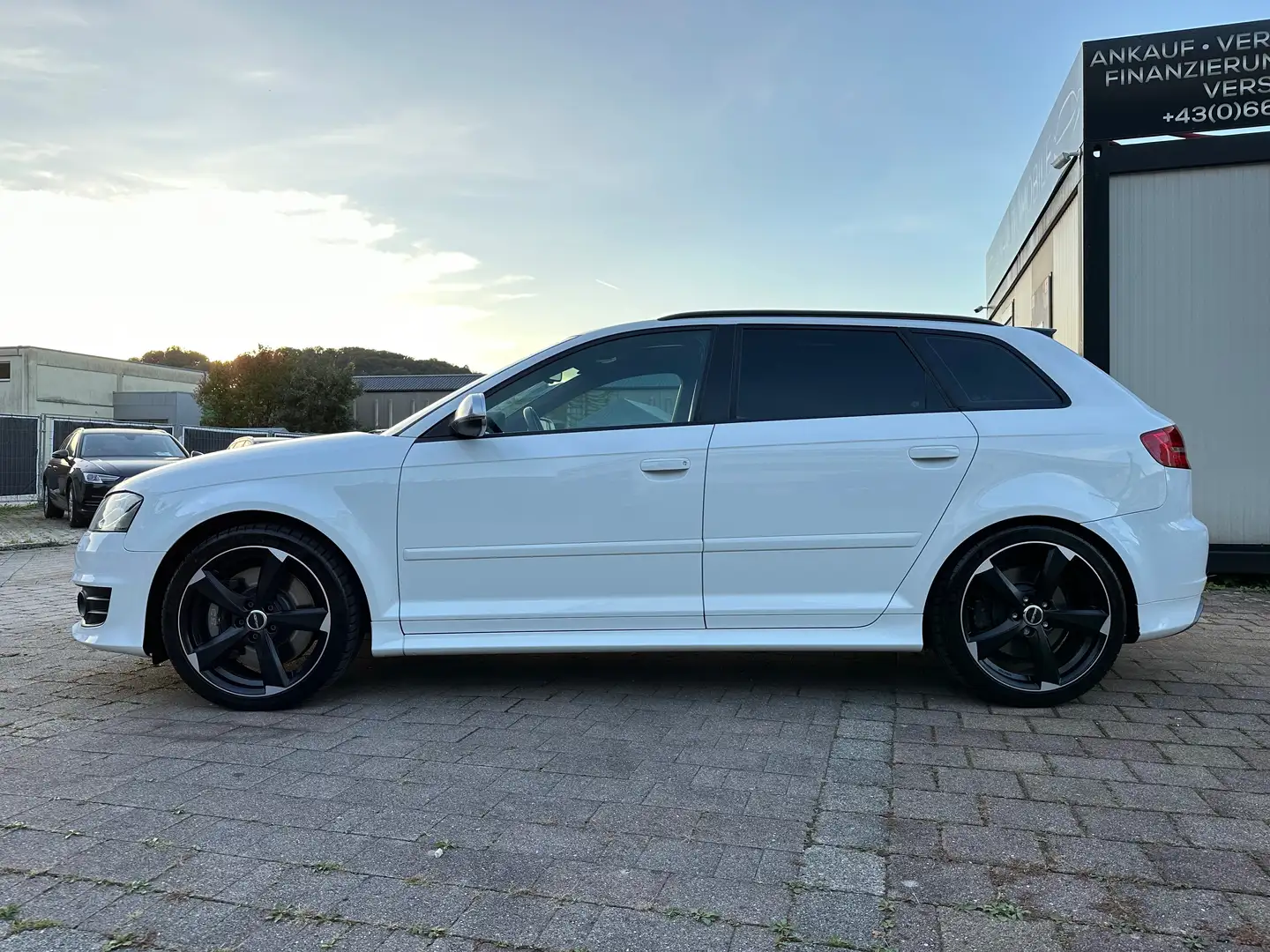 Audi S3 2.0 TFSI quattro Finanzierung möglich Biały - 2