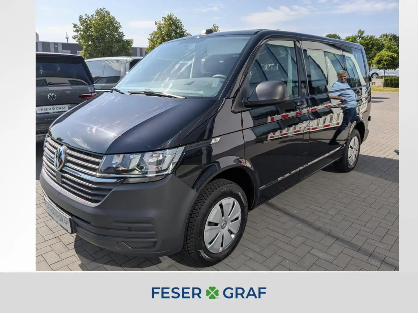 Volkswagen T6.1 Kombi 6.1 T6.1 KR 9-Sitzer GRA Schwarz - 1