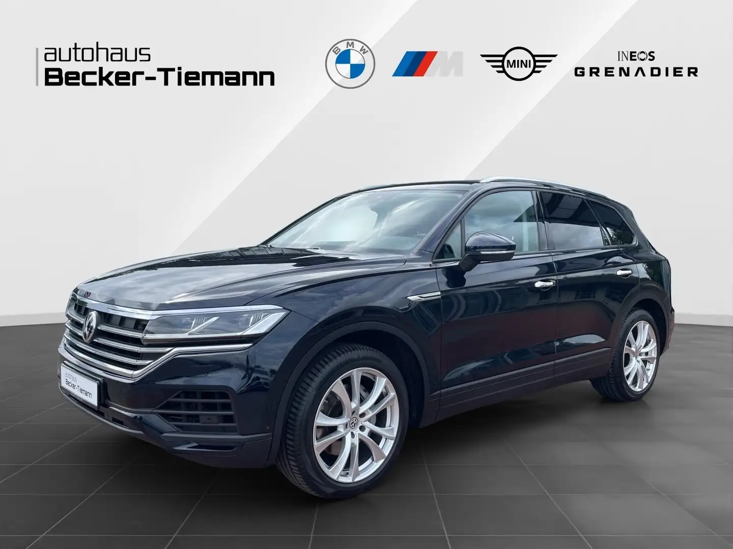 Volkswagen Touareg 3.0 V6 TDI 4Motion DPF LED | AHK | ACC | Kamera | Modrá - 1