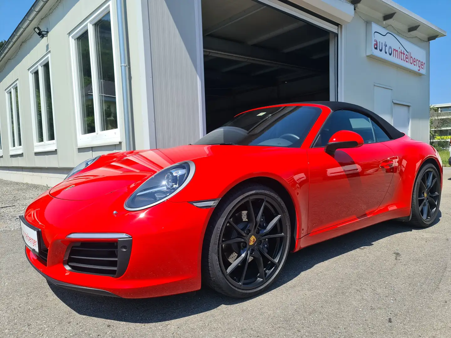 Porsche 911 Carrera Cabrio  (991)  "wie neu" Rot - 1