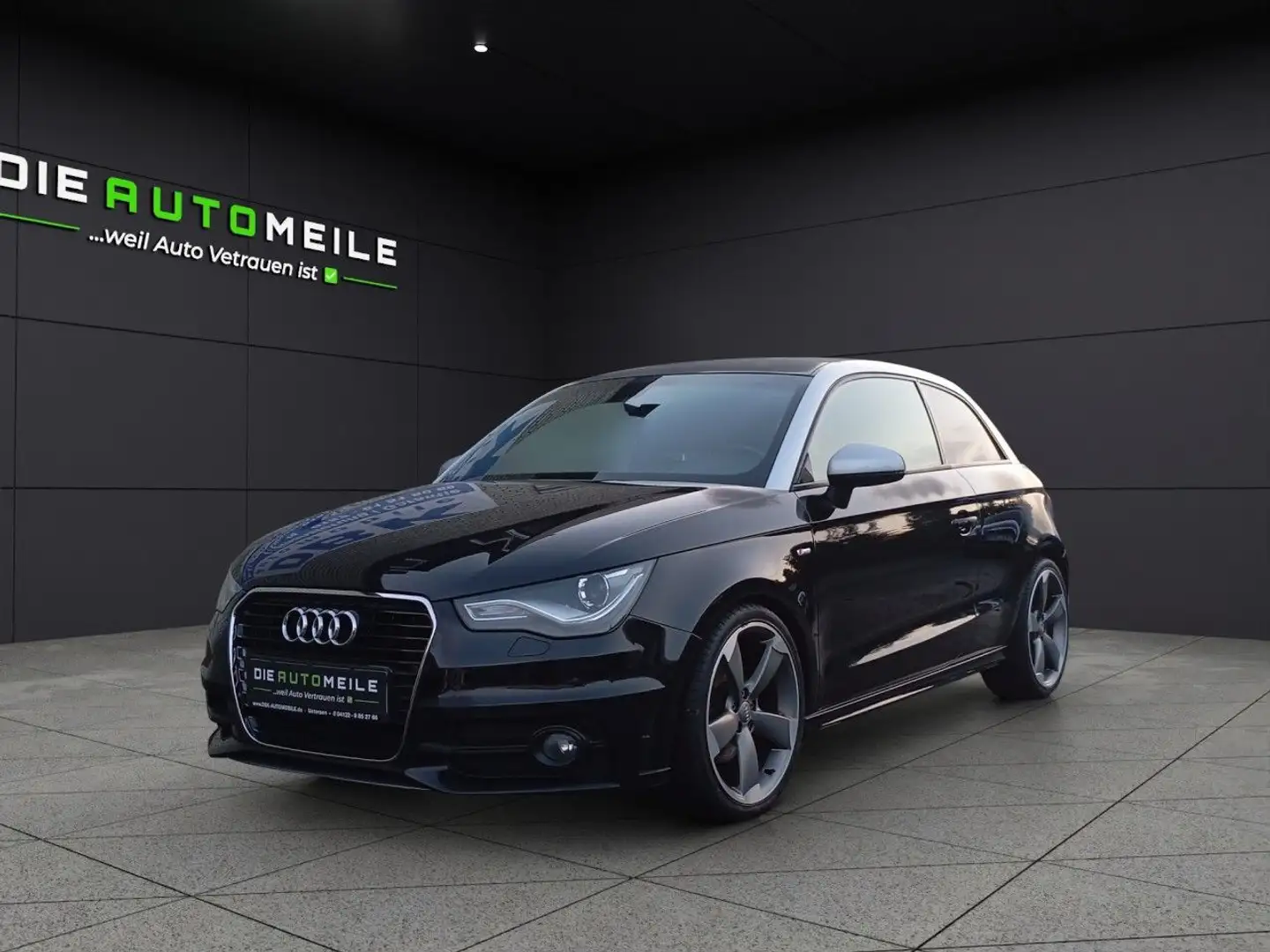 Audi A1 S Line Sportp. XEN NAV PDC AUTOM. 18 Zl Rotor Schwarz - 1