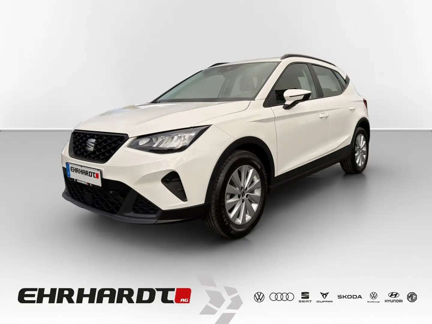 SEAT Arona 1.0 TGI Style VIRTUAL*LED*FULL-LINK*ACC*PARKLEN... Bianco - 1