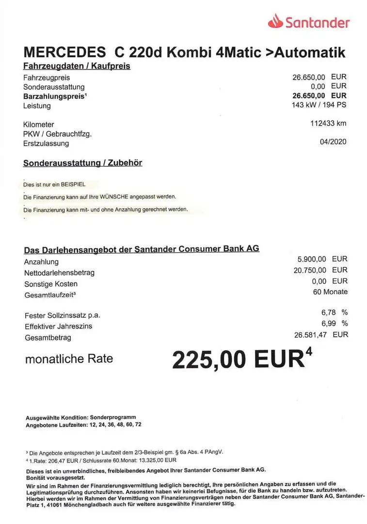 Mercedes-Benz C 220 d T 4-Matic NightPaket/AUT/PAN/KAM/NAV Grau - 2