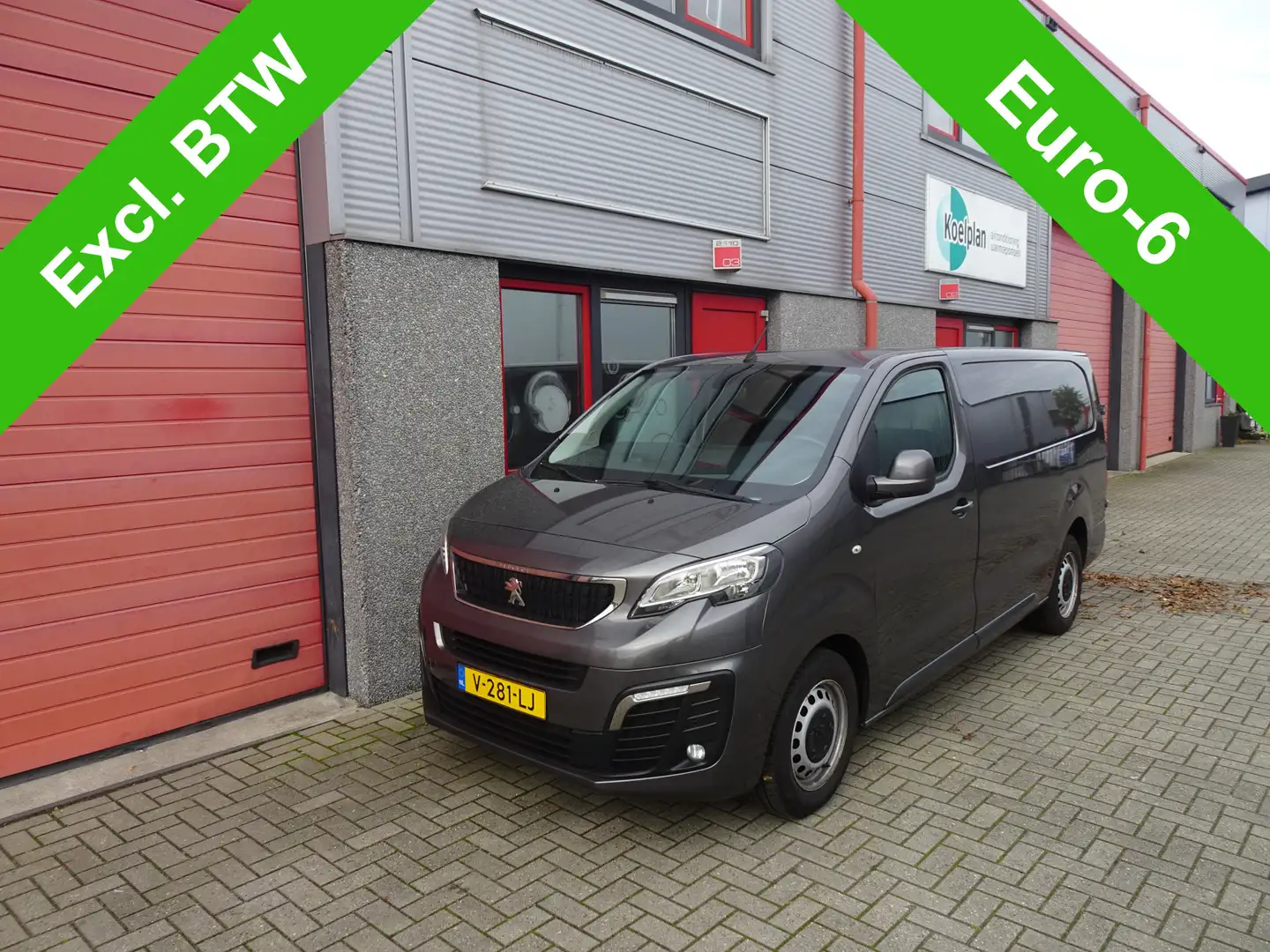 Peugeot Expert 231L 2.0 BlueHDI 150 Premium Pack airco 3 zits Gris - 1