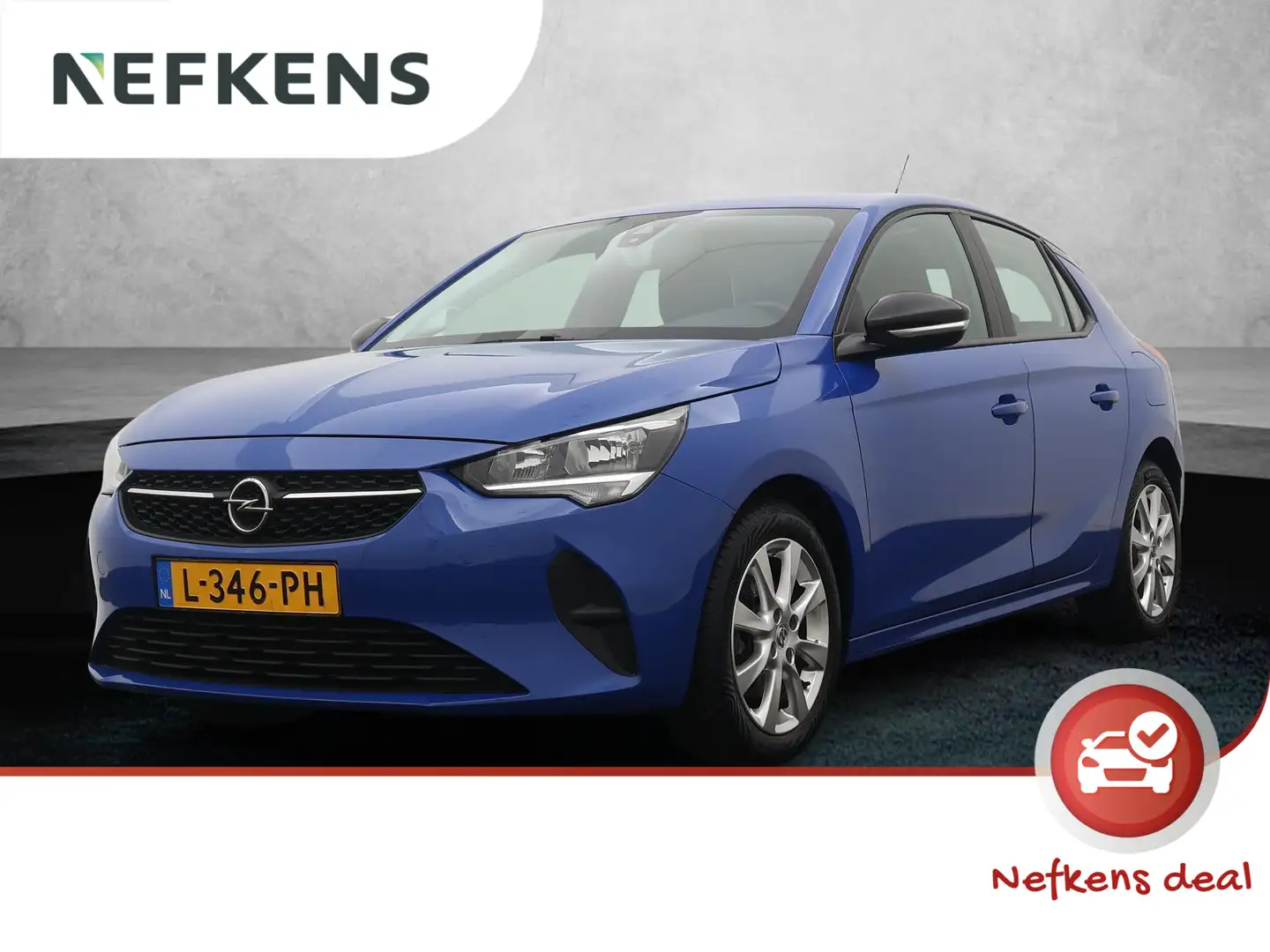 Opel Corsa Edition 100pk | Navigatie Via AppleCarPlay/Android Blauw - 1