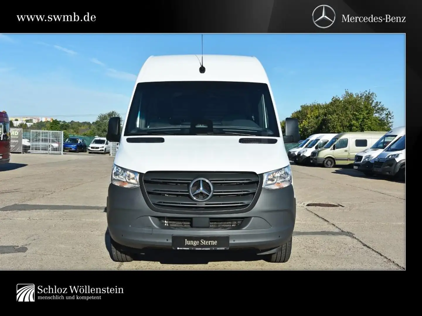 Mercedes-Benz Sprinter 317 Kasten L3H2 MBUX*Klima*Autom.*Mopf Weiß - 2