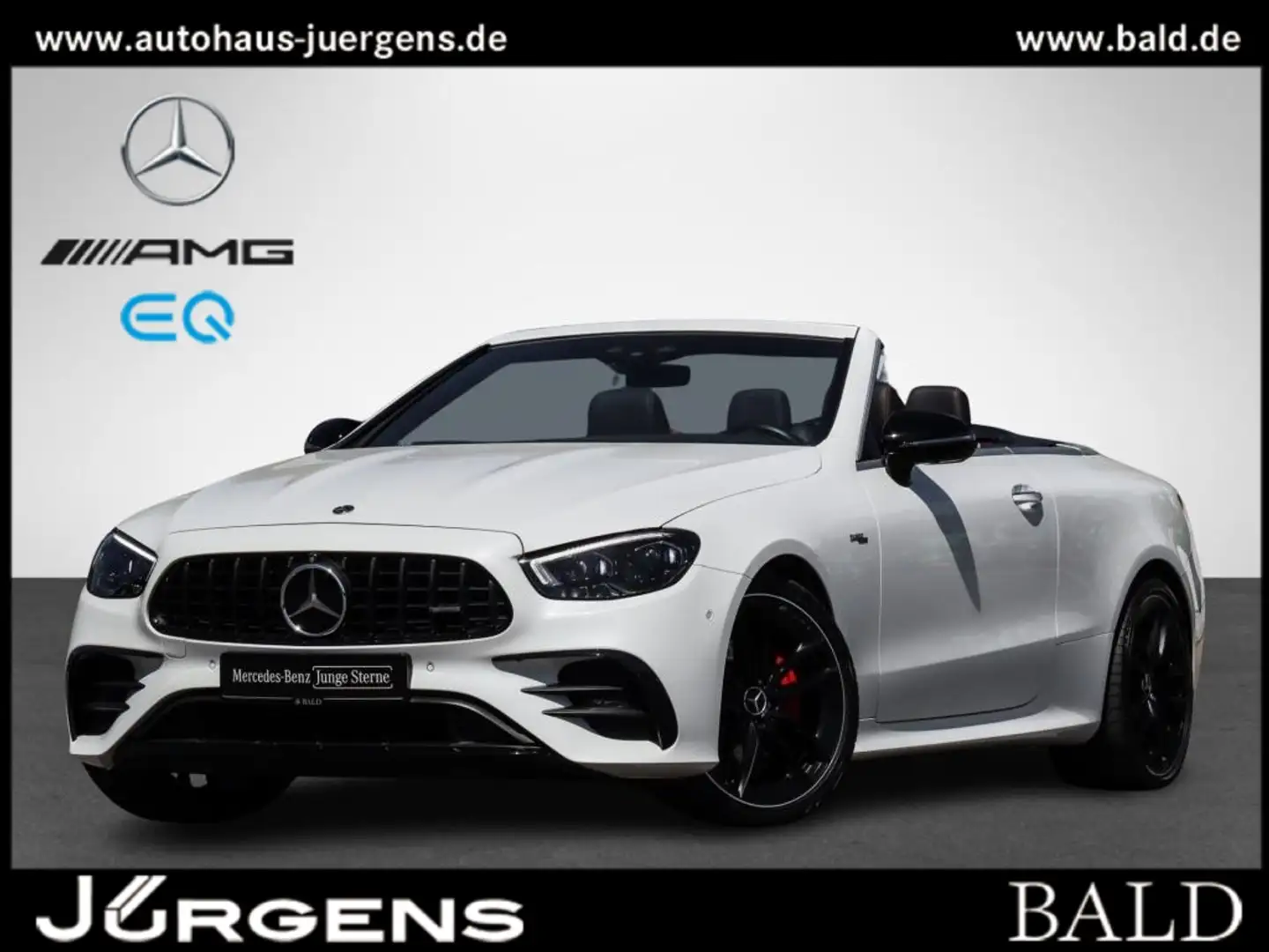 Mercedes-Benz E 53 AMG 4M+ Cabrio MLB/Burm/360/HUD/Night/20" Wit - 2