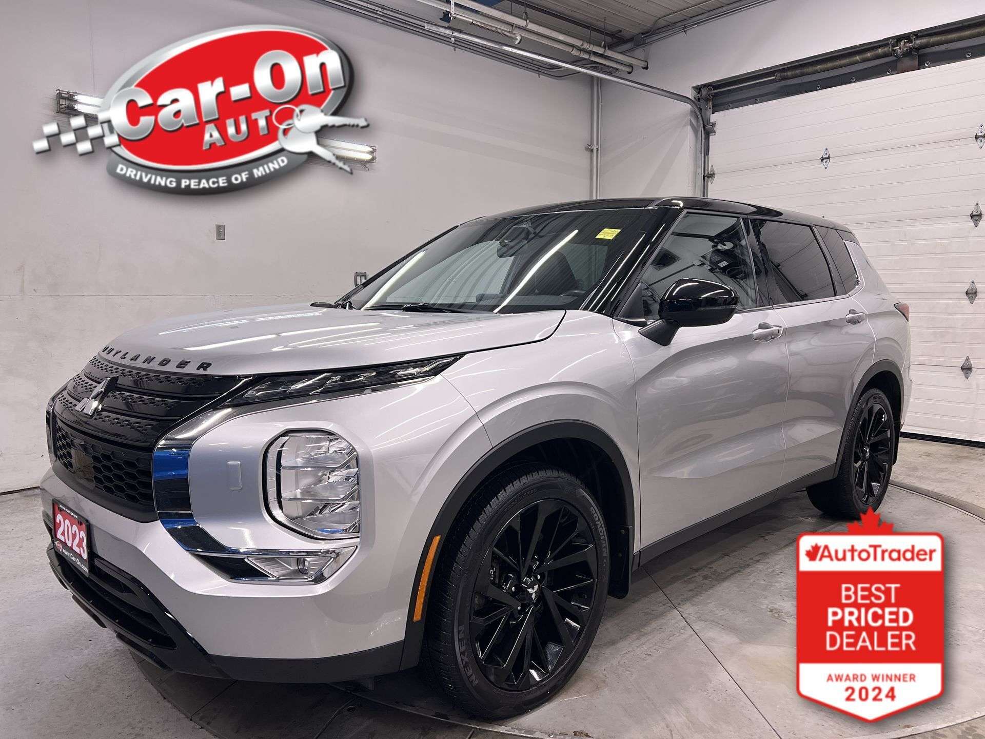 Gray 2023 Mitsubishi Outlander NOIR S-AWC SUV / Crossover Automatic